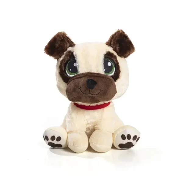 Cachorro de Pelúcia 24 cm - Leo Pug Pérola